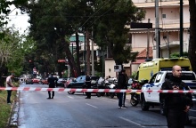 Το σημείο της δολοφονίας του Γιώργου Μουσχούρη στο Χαλάνδρι