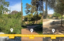 Εικόνες από την κατάσταση του πρασίνου σε πάρκα της Αθήνας