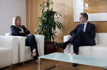 Κυριάκος Μητσοτάκης και Τζόρτζια Μελόνι