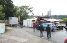 Το σημείο όπου βρέθηκε το νεκρό έμβρυο