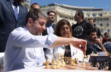 Θεσσαλονίκη: Ο Νίκος Ανδρουλάκης στο 3ο Σκακιστικό Τουρνουά, στη μνήμη των θυμάτων της Γενοκτονίας των Ελλήνων του Πόντου 