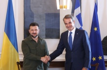 Κυριάκος Μητσοτάκης - Βολοντίμιρ Ζελένσκι