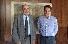 Κυριάκος Μητσοτάκης και Κωνσταντίνος Μητσοτάκης