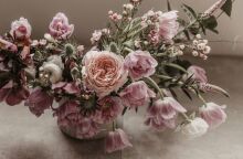 Ροζ λουλούδια