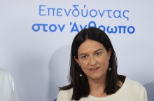 Η υπουργός Εργασίας, Νίκη Κεραμέως