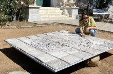 Κοσμική Σκόνη / Άγνωστες Γαίες: Έκθεση της Λίας Πέτρου στο Αστεροσκοπείο Αθηνών