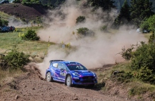 ΕΚΟ Ράλλυ Ακρόπολις 2025 - 3η μέρα: Η δύσκολη μέρα και η ατυχία για το Ford Fiesta Rally2 των Νώντα Καρανικόλα και Γιώργου Κακαβά.