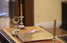 Στιγμιότυπο από ορκωμοσία στο Προεδρικό Μέγαρο