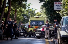 Το σημείο του εγκλήματος στην Αγία Παρασκευή 