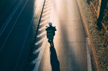 Διανομέας στον δρόμο