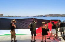 Διαδηλωτές στη Σύρο δεν άφησαν Ισραηλινούς τουρίστες να αποβιβαστούν στο νησί 