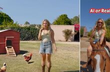 Viral βίντεο με ψεύτικα ζώα και αντικείμενα φτιαγμένα με τεχνητή νοημοσύνη αφήνει τους θεατές αποσβολωμένους, αμφισβητώντας την ίδια τους την αντίληψη.