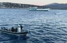 Προσάραξη φέρι μποτ στα Νέα Στύρα