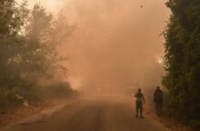 Φωτιές: Η πιο σκληρή μάχη σε Αχαϊα, Πρέβεζα και Χίο - Διαδοχικά 112