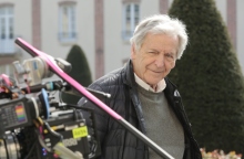 Ο Κώστας Γαβράς στα γυρίσματα της ταινίας «Τελευταία πνοή» © KG Productions via Rosebud.21