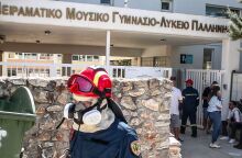 Έσβησε η φωτιά που ξέσπασε στη σκεπή του Μουσικού Σχολείου της Παλλήνης 