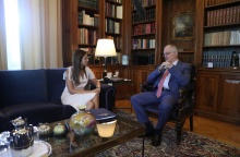 Σοφία Ζαχαράκη και Κωνσταντίνος Τασούλας