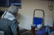 Στιγμιότυπο από το υπνωτήριο των Γιατρών του Κόσμου