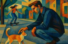 Το σκέιτμπορντ και οι γάτες