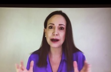 Μαρία Κορίνα Ματσάδο: Είναι μια τεράστια αναγνώριση - Η πρώτη δήλωση για το Νόμπελ Ειρήνης