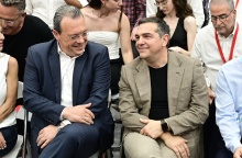 Σωκράτης Φάμελλος και Αλέξης Τσίπρας