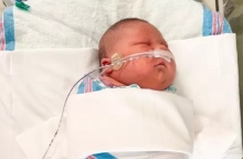 Το μεγάλο μωρό ενός ζευγαριού από το Τενεσί έγινε σημείο αναφοράς στην πολιτεία