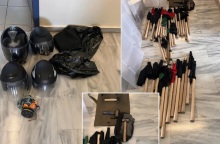 Έξι συλλήψεις στην κατάληψη «Ευαγγελισμός» για την επίθεση στον Μάκη Βορίδη στο Ηράκλειο - Κατασχέθηκαν σφυριά, καδρόνια και εξοπλισμός.