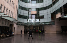 Τα κεντρικά γραφεία του BBC στο Λονδίνο, Αγγλία