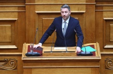 Ο πρόεδρος του ΠΑΣΟΚ, Νίκος Ανδρουλάκης