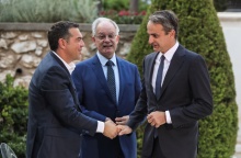 Κυριάκος Μητσοτάκης και Αλέξης Τσίπρας