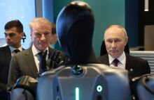 Ρομπότ με τη χρήση ΑΙ χορεύει για τον Πούτιν μετά το φιάσκο με το ρομπότ που σκόνταψε 