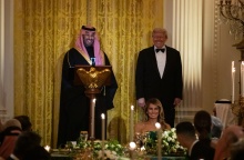 Ντόναλντ Τραμπ και Μοχάμεντ μπιν Σαλμάν