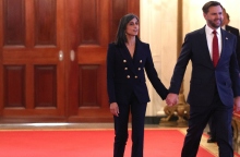 Ο Τζέι Ντι Βανς με τη σύζυγό του, Ούσα 