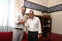 Στέφανος Κασσελάκης και Αλέξης Τσίπρας