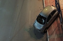 Το σημείο του τροχαίου δυστυχήματος στη Λούτσα