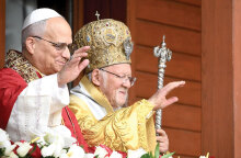 O Οικουμενικός Πατριάρχης Βαρθολομαίος και ο Πάπας Λέων ΙΔ΄ 