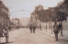 Η οδός Σταδίου στις αρχές του 20ού αιώνα