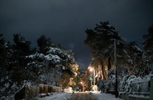 Χιόνια στον Διόνυσο