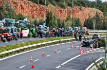 To μπλόκο της Νεμέας για το οποίο άνοιξε δικογραφία σύμφωνα με την ΕΛ.ΑΣ