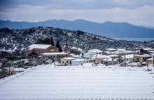 Χιόνια στη Λέσβο