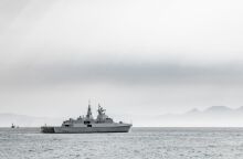 Φινλανδικό πολεμικό πλοίο σε άσκηση