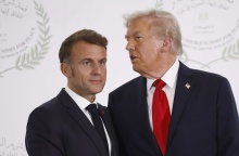 Ντόναλντ Τραμπ και Εμανουέλ Μακρόν