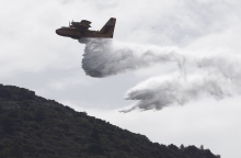 Αχαΐα: Οριοθετήθηκε η φωτιά στο Δροσάτο Καλαβρύτων 