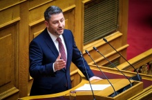 Ο πρόεδρος του ΠΑΣΟΚ, Νίκος Ανδρουλάκης