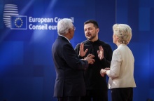 Αντόνιο Κόστα, Βολοντίμιρ Ζελένσκι, Ούρσουλα φον ντερ Λάιεν