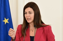 Η υπουργός Παιδείας, Σοφία Ζαχαράκη