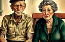 Τατουάζ σε γέρικο δέρμα