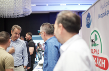  Ο Κυριάκος Μητσοτάκης έδωσε το «παρών» στις «Ημέρες Καριέρας» της ΔΥΠΑ