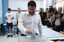 Αυτοδιοικητικές εκλογές 2023: Ψήφισε ο Νίκος Χαρδαλιάς