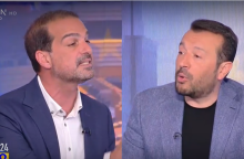 Γαβριήλ Σακελλαρίδης και Νίκος Παππάς